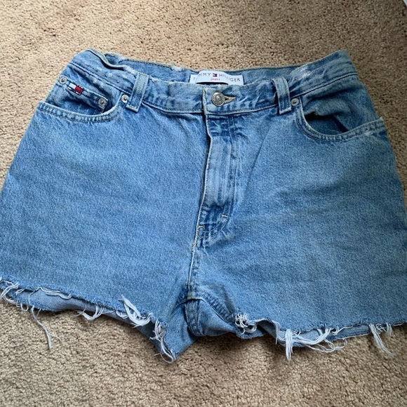 Tommy Hilfiger Pants - Vintage Timmy hilfiger high wasted jean shorts
